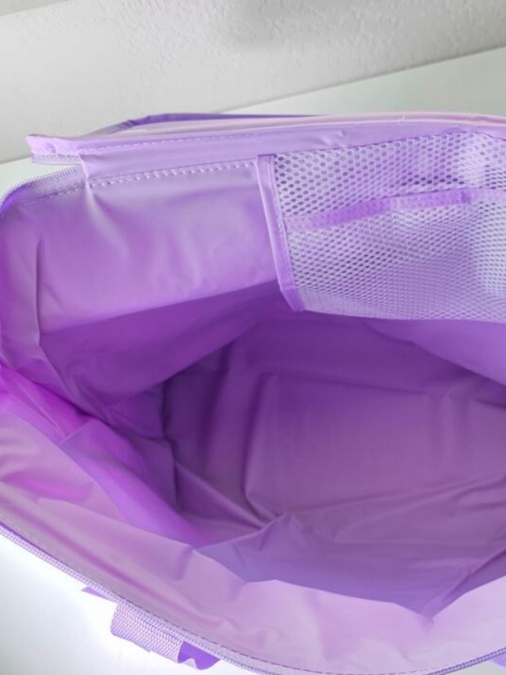 Trader Joe's Lavender Graphic Insulated Bag - Picture 7 of 7